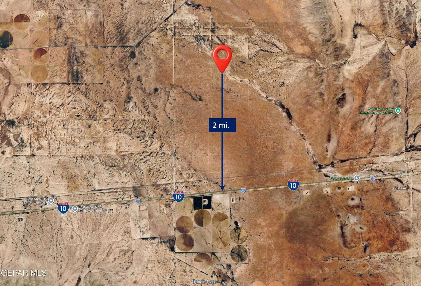 10 Acres of Land for Sale in Van Horn, Texas
