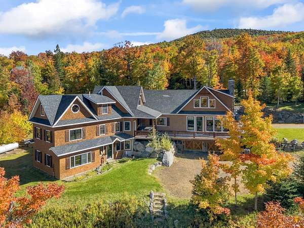 1.57 Acres of Land with Home for Sale in Carrabassett Valley Town, Maine