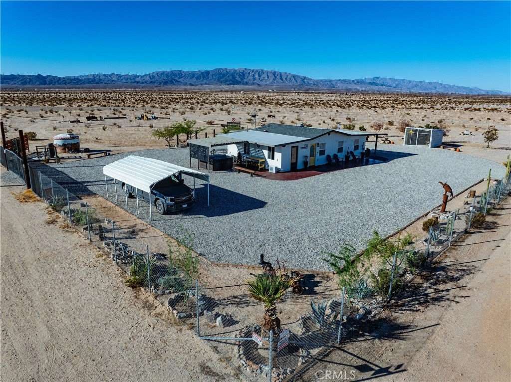 5 Acres of Land with Home for Sale in Twentynine Palms, California