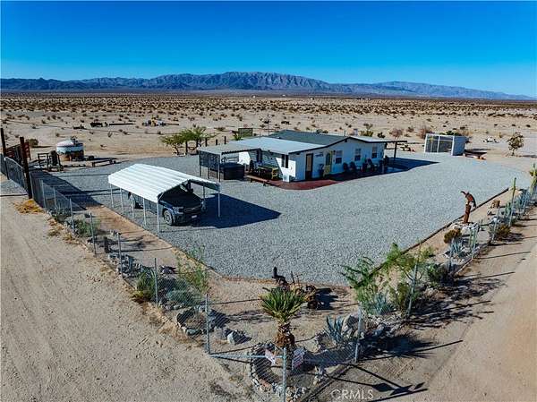 5 Acres of Land with Home for Sale in Twentynine Palms, California