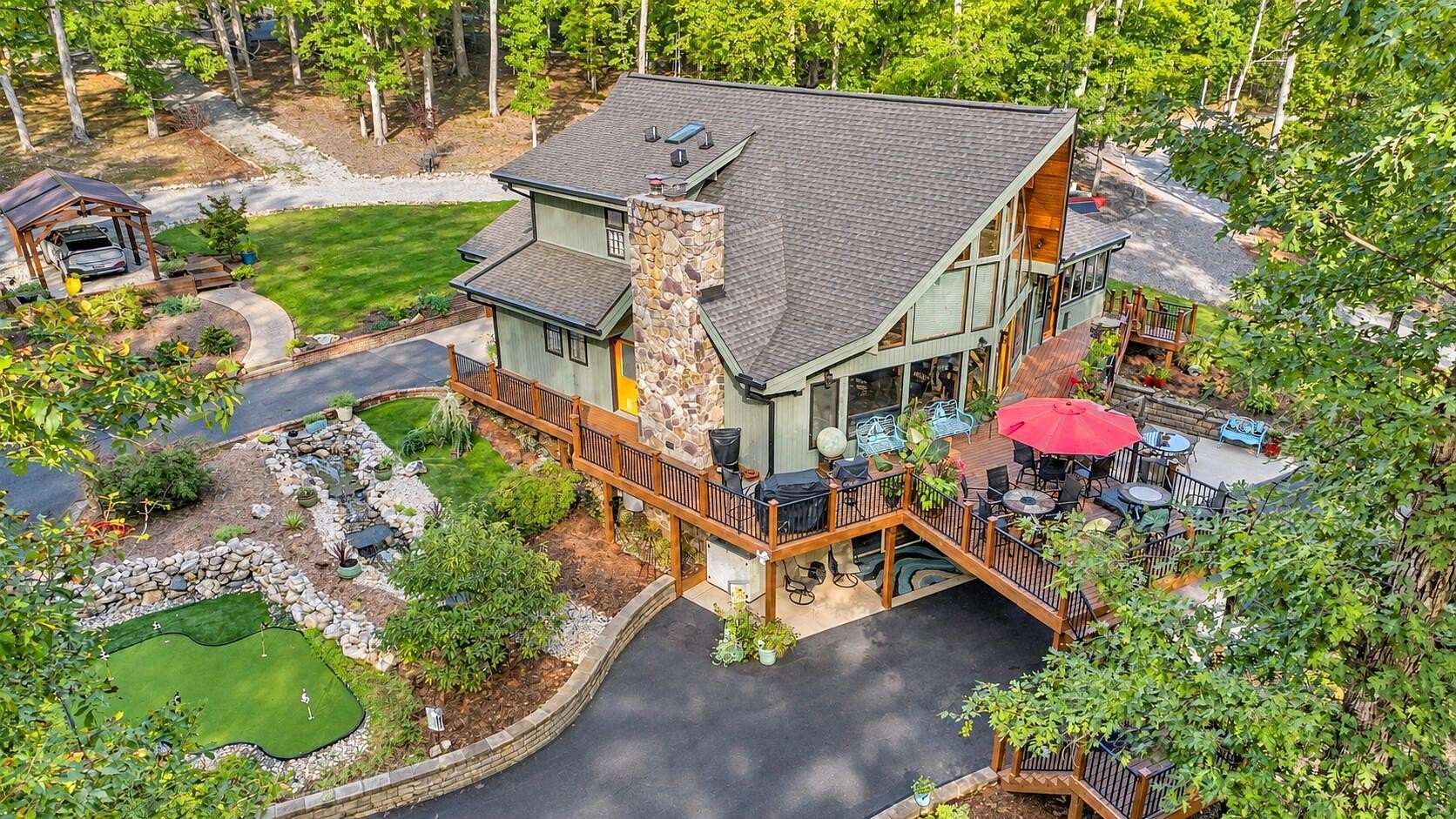 22.5 Acres of Recreational Land with Home for Sale in Huddleston, Virginia