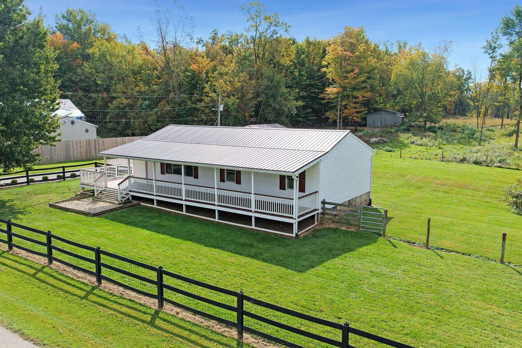 5 Acres of Land with Home for Sale in Mount Gilead, Ohio
