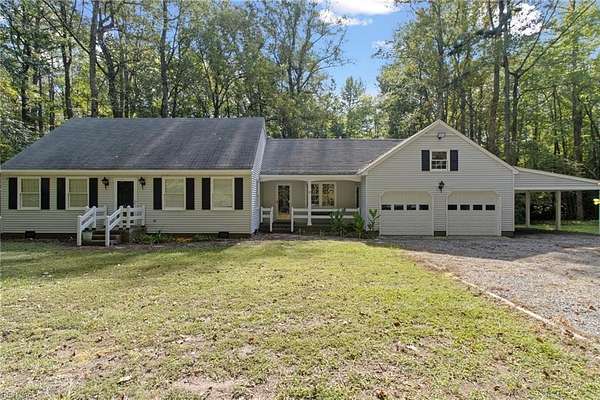 5.26 Acres of Land with Home for Sale in Gloucester, Virginia