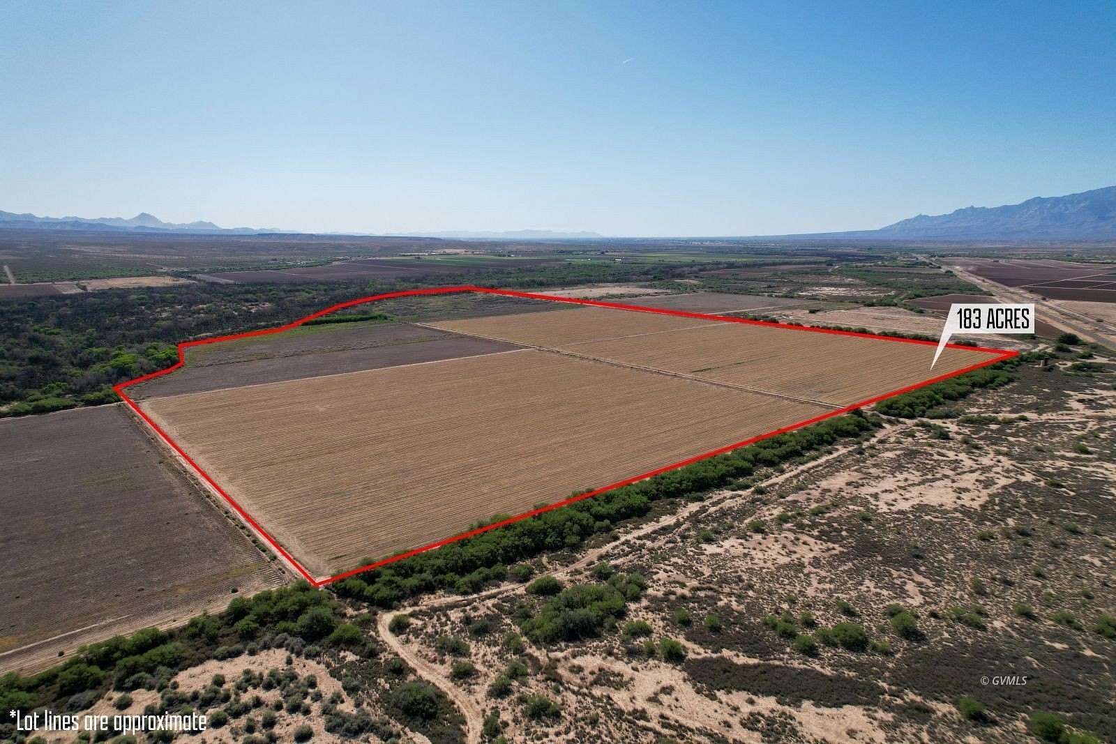 183 Acres of Agricultural Land for Sale in Fort Thomas, Arizona