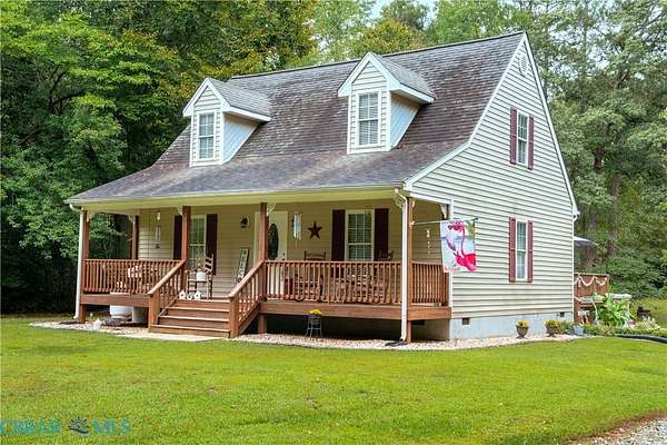 6 Acres of Land with Home for Sale in Church View, Virginia