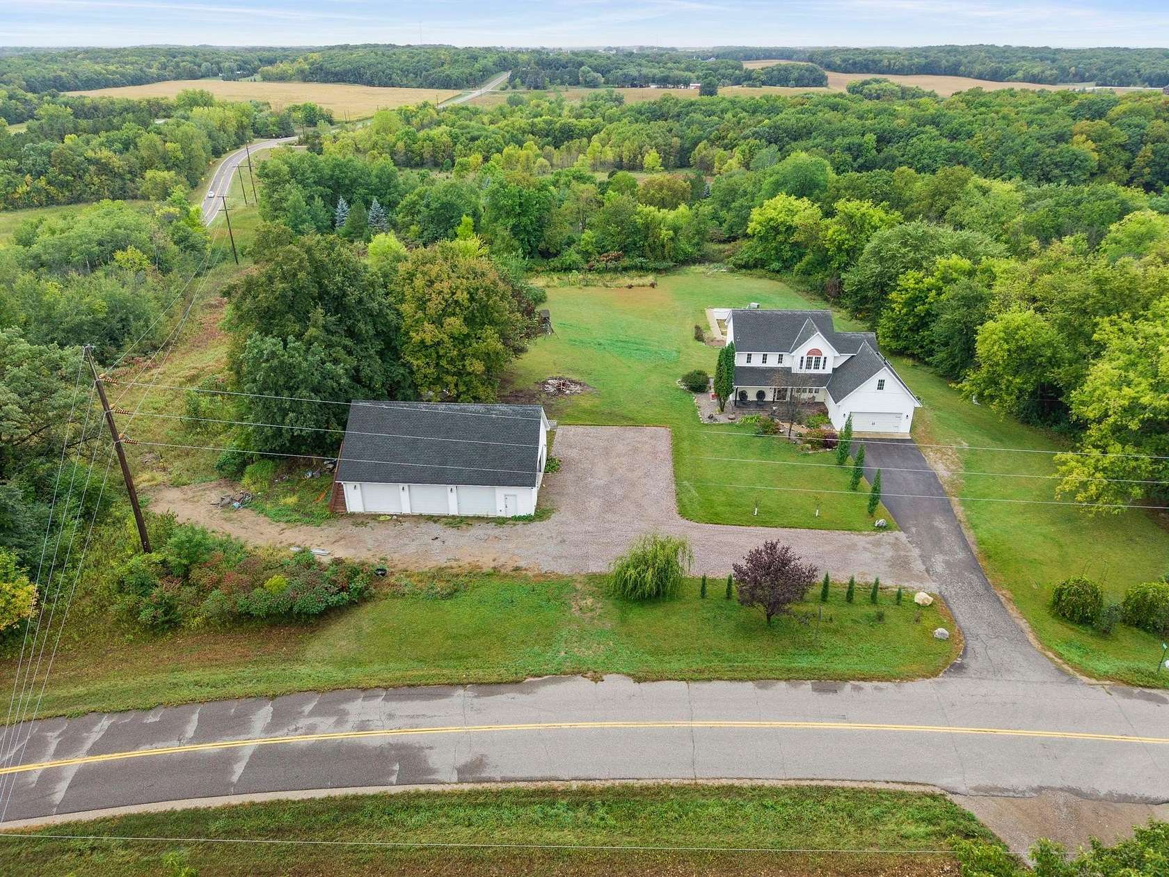 14 Acres of Land with Home for Sale in Monticello, Minnesota