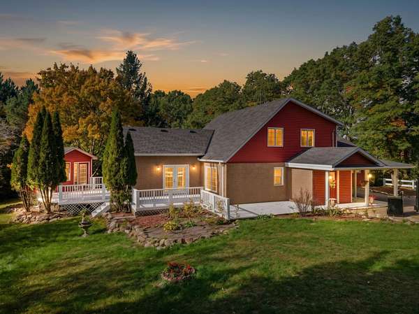 6.59 Acres of Land with Home for Sale in Big Lake, Minnesota