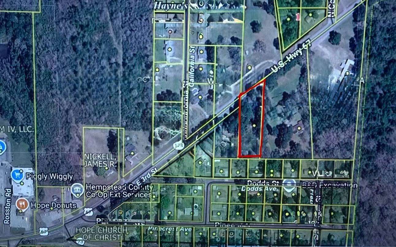 1.1 Acres of Land for Sale in Hope, Arkansas