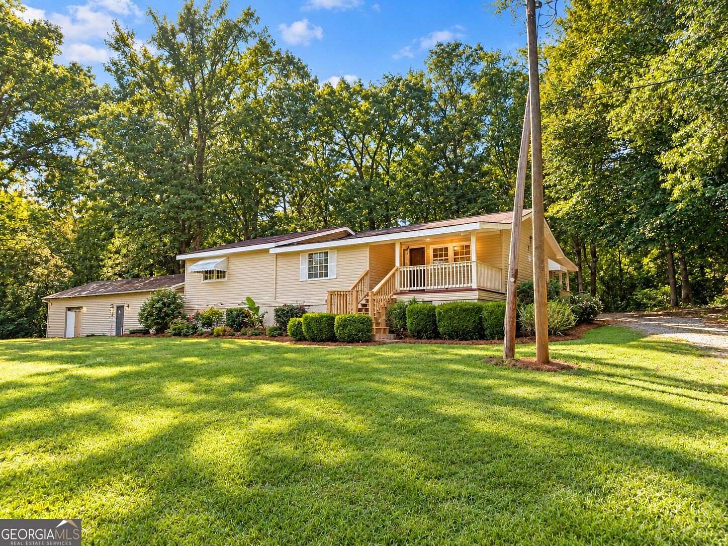 6.6 Acres of Land with Home for Sale in Forsyth, Georgia