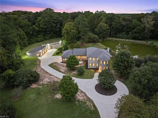 10 Acres of Land with Home for Sale in Windsor, Virginia