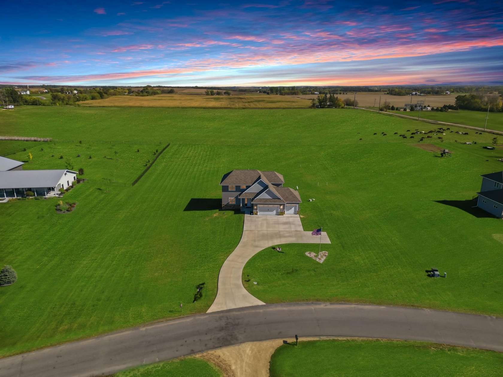 2.32 Acres of Land with Home for Sale in New Richmond, Wisconsin