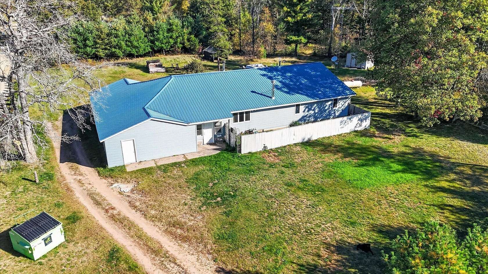 13 Acres of Land with Home for Sale in West Branch, Michigan
