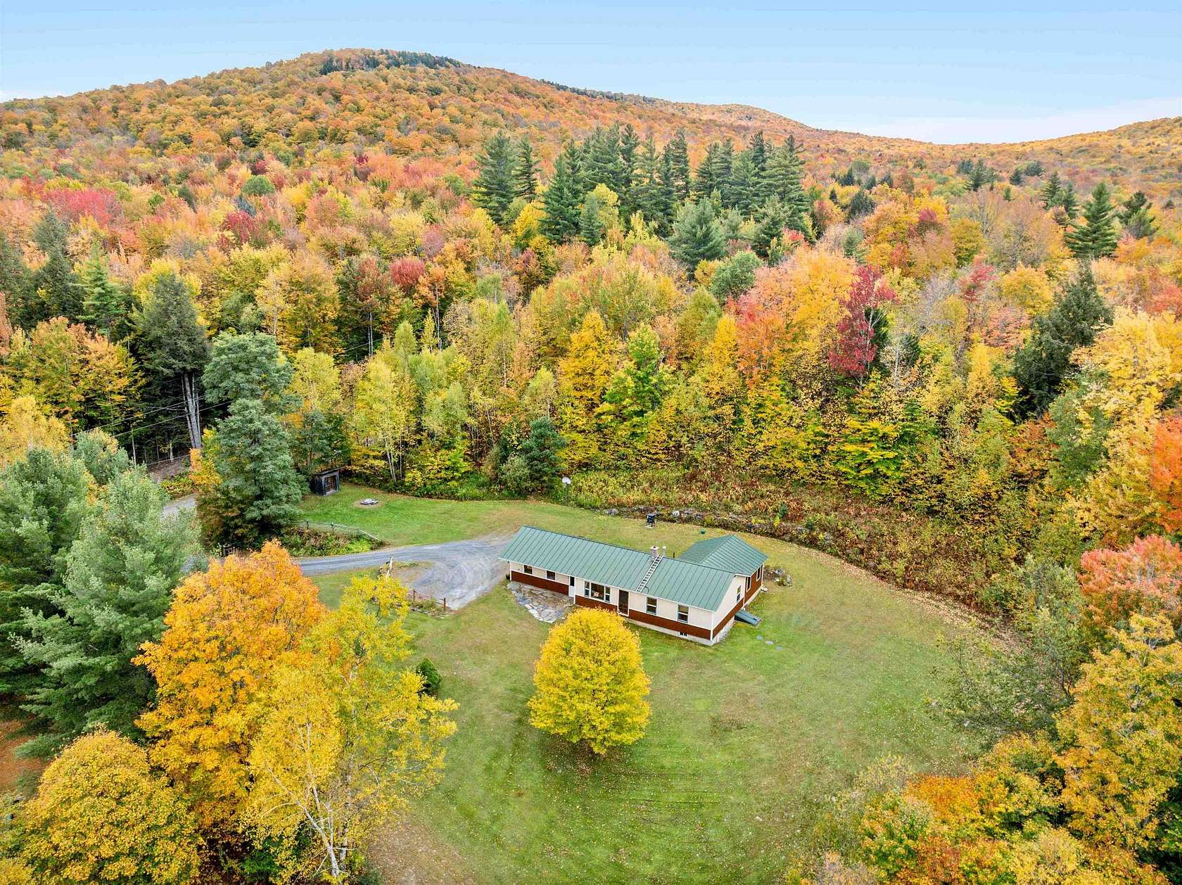5.75 Acres of Land with Home for Sale in Fayston Town, Vermont