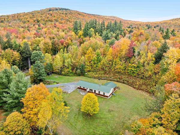 5.75 Acres of Land with Home for Sale in Fayston Town, Vermont