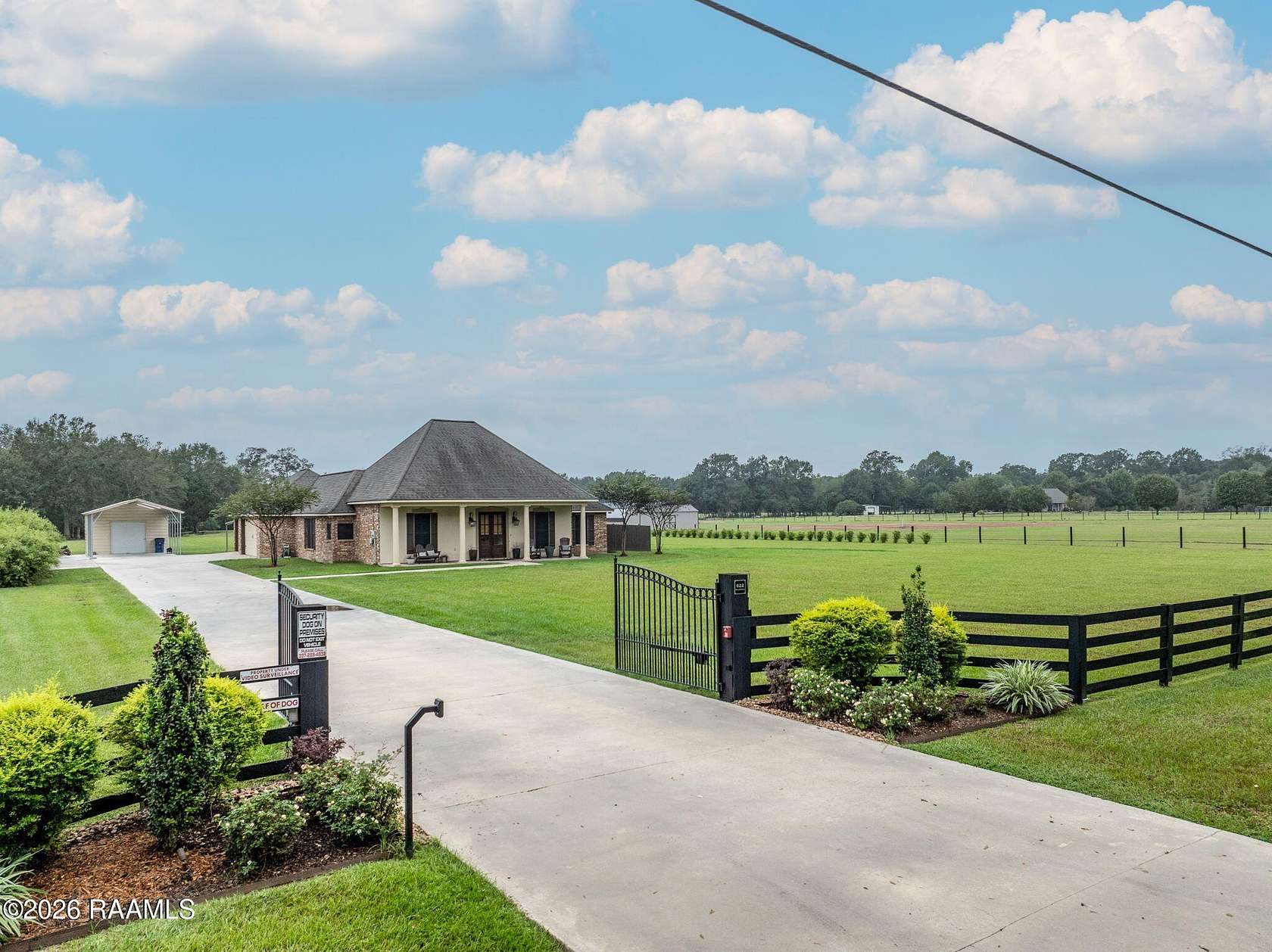 3.52 Acres of Land with Home for Sale in Opelousas, Louisiana
