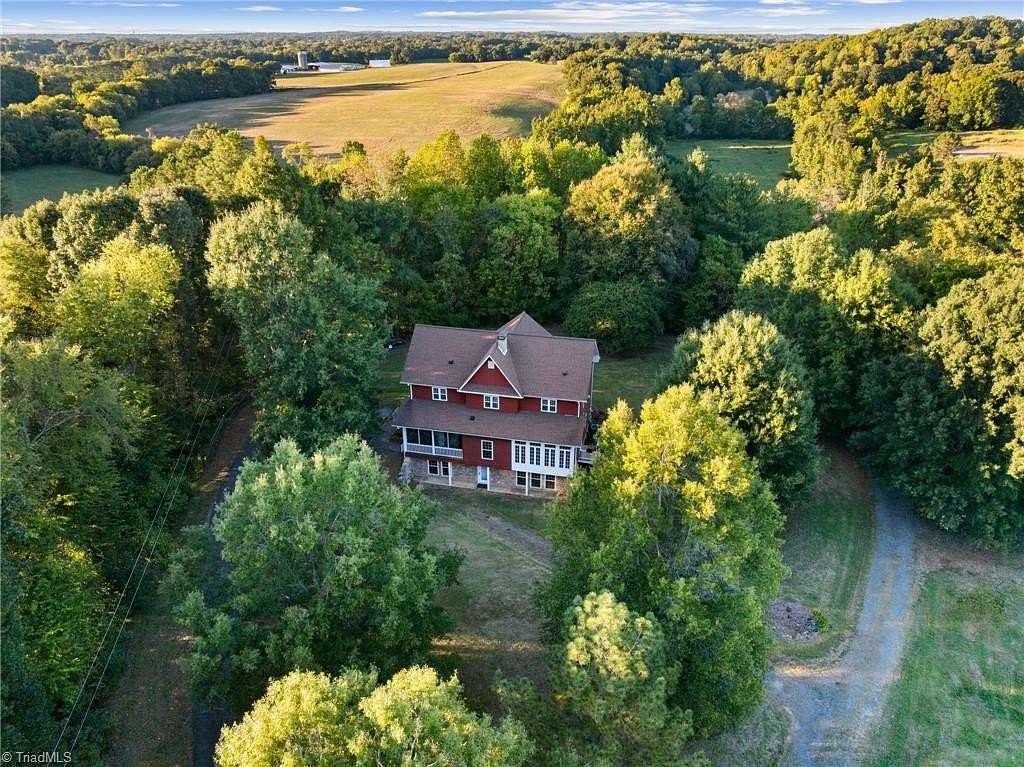 13.5 Acres of Land with Home for Sale in Mocksville, North Carolina