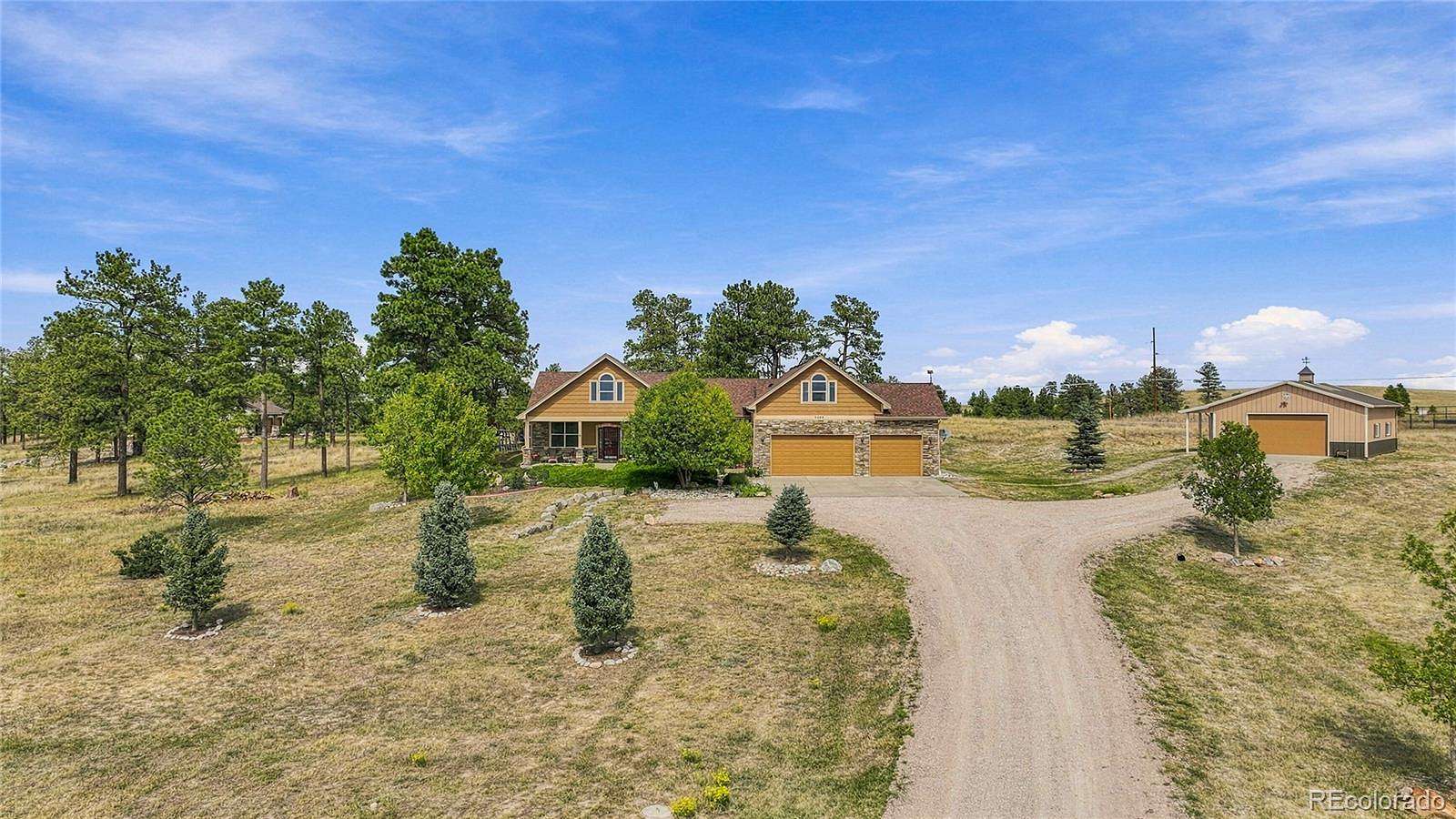 6.19 Acres of Land with Home for Sale in Elizabeth, Colorado