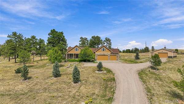 6.19 Acres of Land with Home for Sale in Elizabeth, Colorado