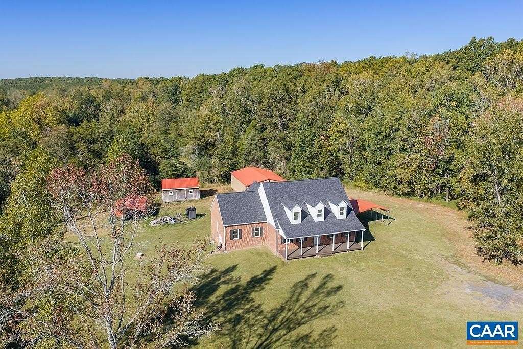 10.8 Acres of Land with Home for Sale in Kents Store, Virginia