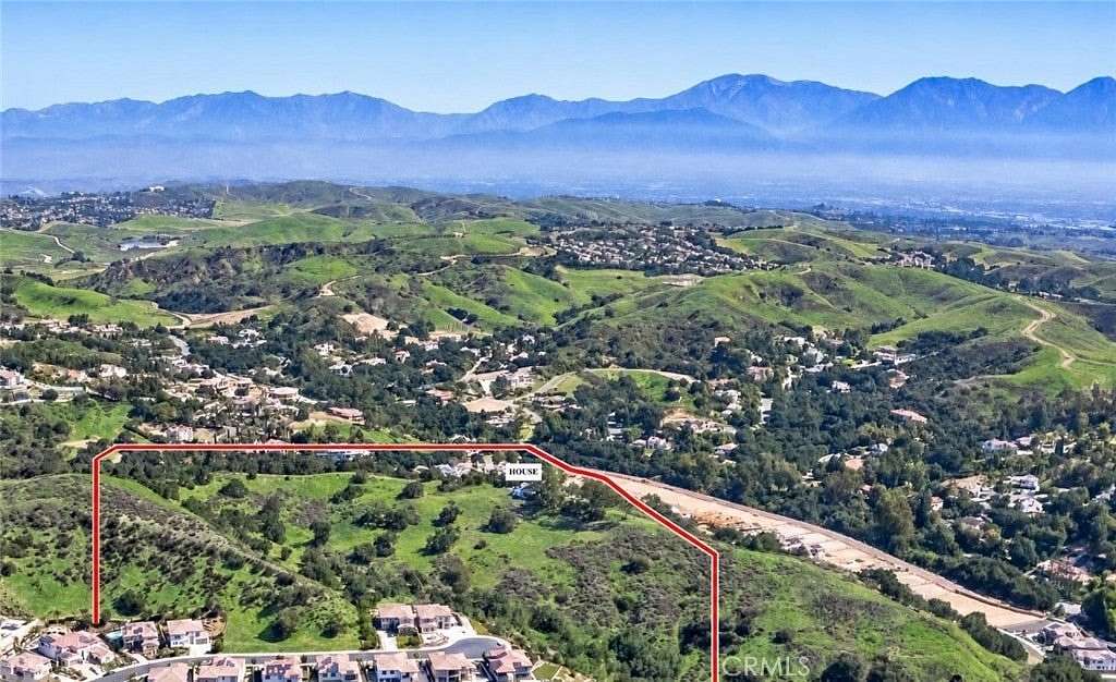 16 Acres of Recreational Land with Home for Sale in Chino Hills, California