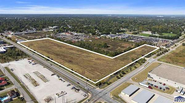 18.4 Acres of Commercial Land for Sale in Terre Haute, Indiana