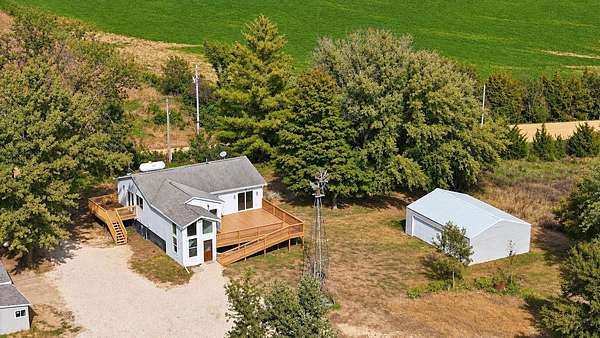3.86 Acres of Land with Home for Sale in Stuart, Iowa