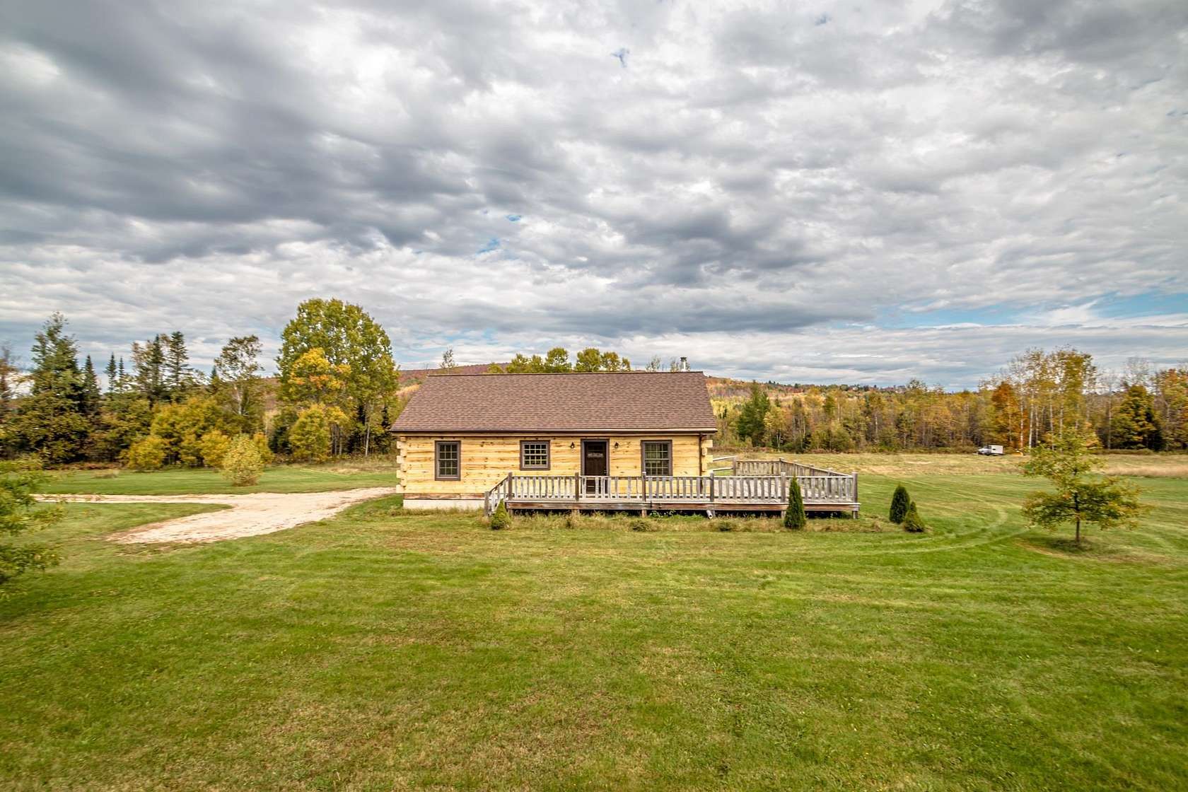 12.3 Acres of Recreational Land with Home for Sale in Dummer, New Hampshire