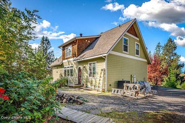 10 Acres of Land with Home for Sale in Coeur d'Alene, Idaho