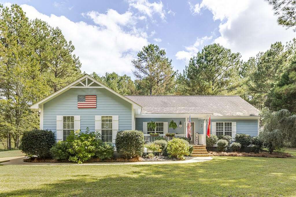 10.4 Acres of Recreational Land with Home for Sale in Ellaville, Georgia