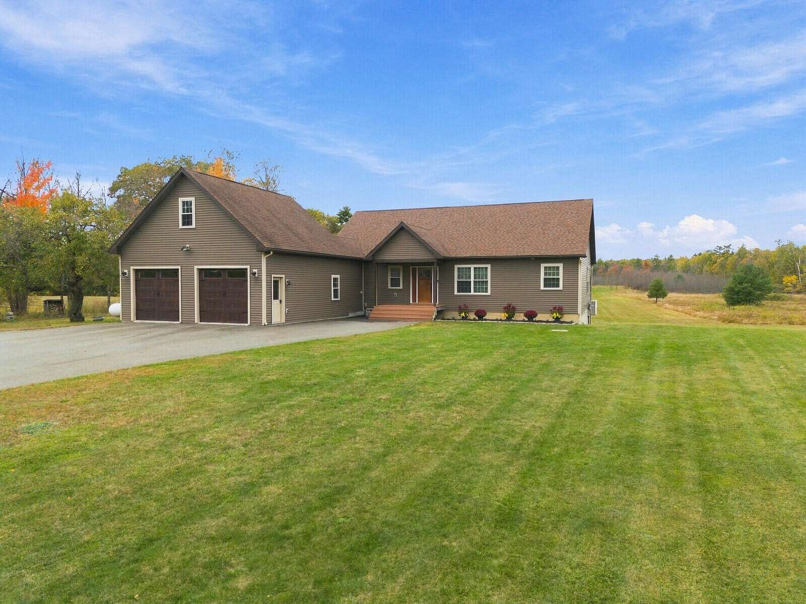 56 Acres of Land with Home for Sale in Benton, Maine