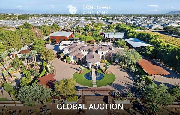 4.36 Acres of Land with Home for Auction in Gilbert, Arizona