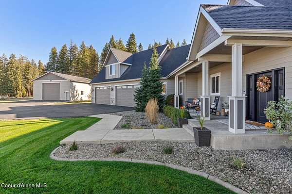 5 Acres of Land with Home for Sale in Coeur d'Alene, Idaho