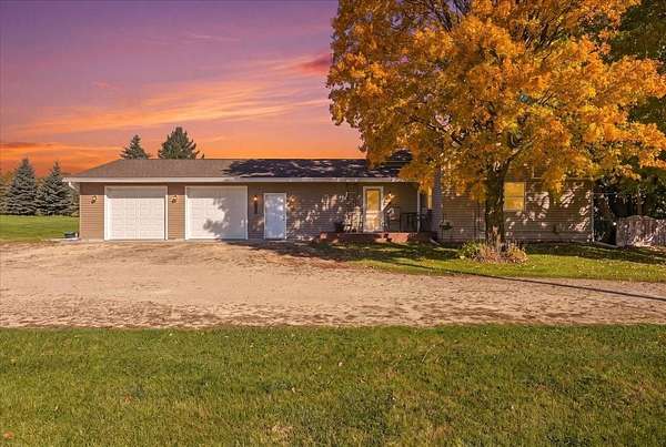 20 Acres of Land with Home for Sale in Woodville, Wisconsin