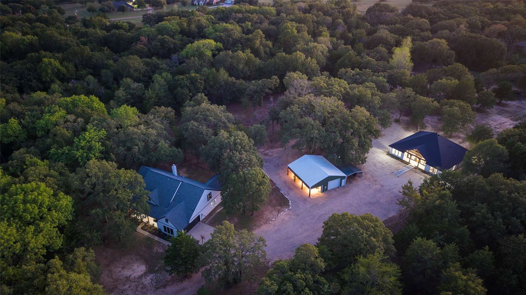 5 Acres of Land with Home for Sale in Quinlan, Texas