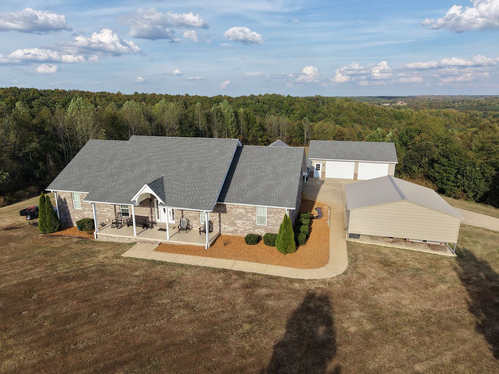 5 Acres of Land with Home for Sale in Waynesboro, Tennessee