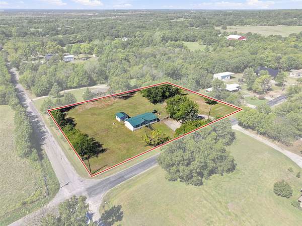 2 Acres of Land with Home for Sale in Denison, Texas