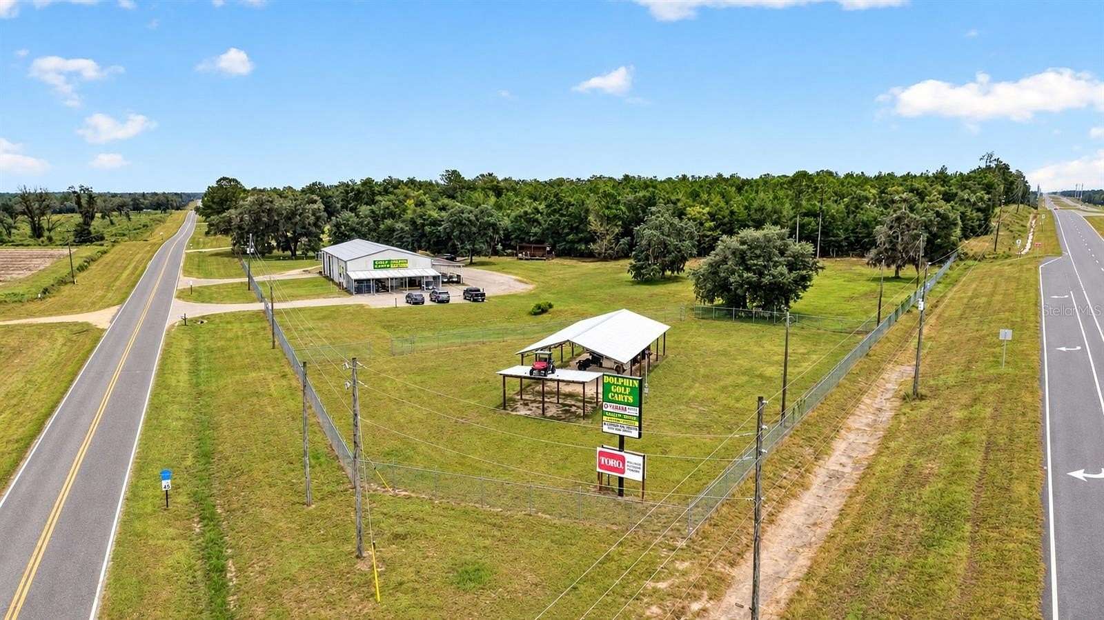 3 Acres of Improved Commercial Land for Sale in Bronson, Florida