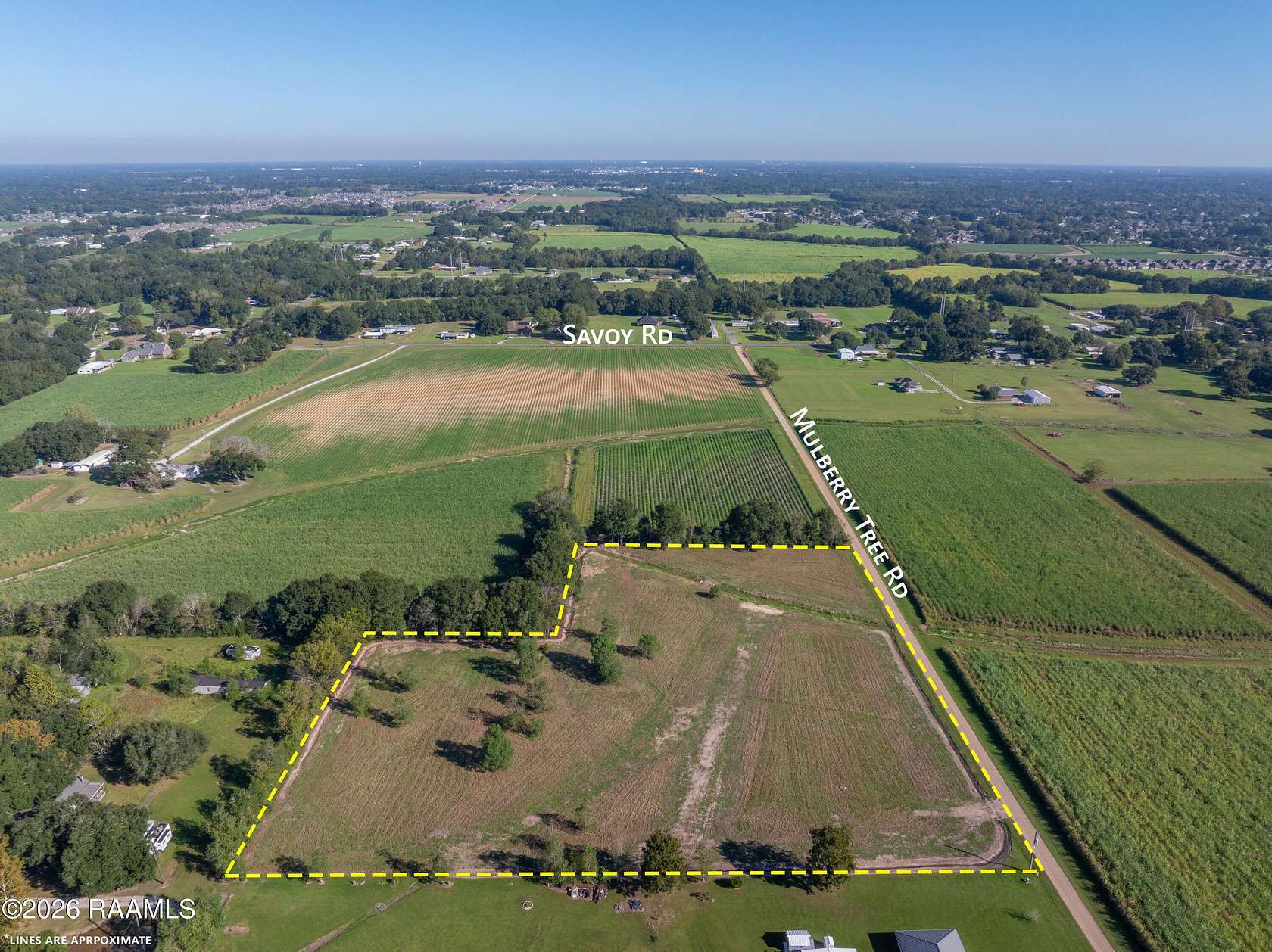 5.56 Acres of Residential Land for Sale in Youngsville, Louisiana