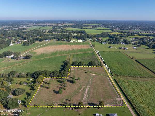 5.56 Acres of Residential Land for Sale in Youngsville, Louisiana