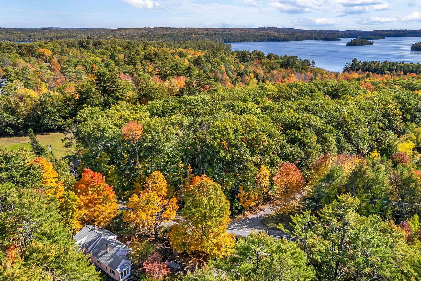 2 Acres of Land with Home for Sale in Mount Vernon, Maine