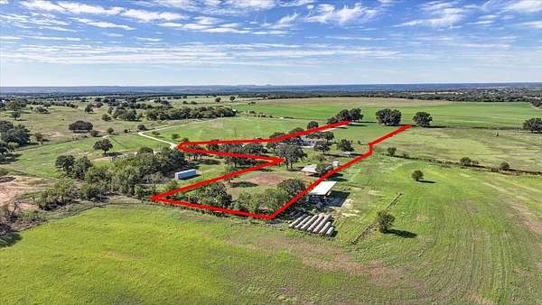 8.2 Acres of Land with Home for Sale in Tolar, Texas