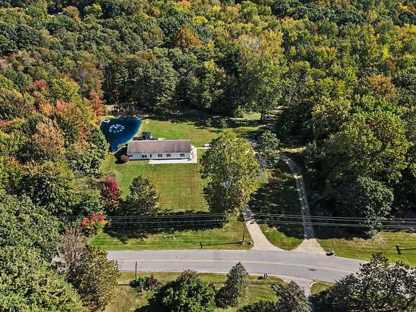 4.73 Acres of Land with Home for Sale in Paw Paw, Michigan