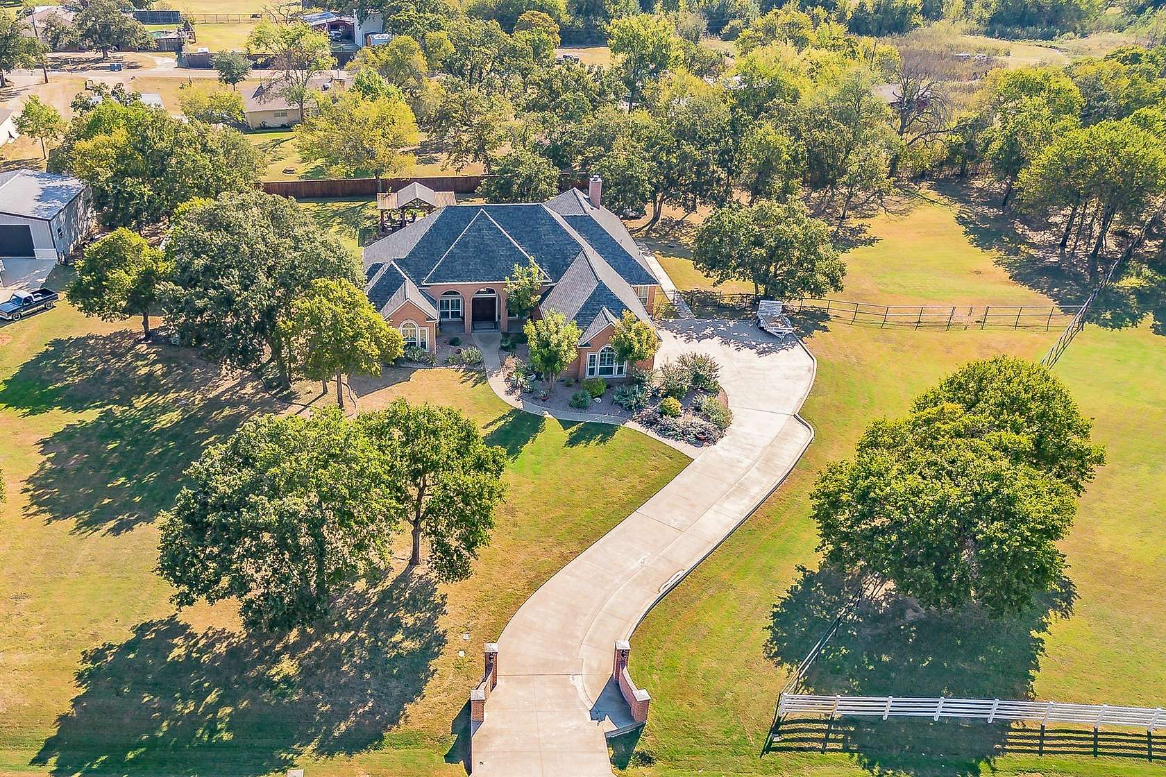 2 Acres of Land with Home for Sale in Burleson, Texas