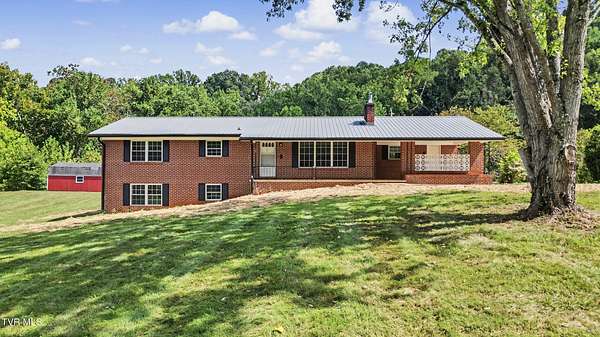 48.4 Acres of Recreational Land with Home for Sale in Greeneville, Tennessee