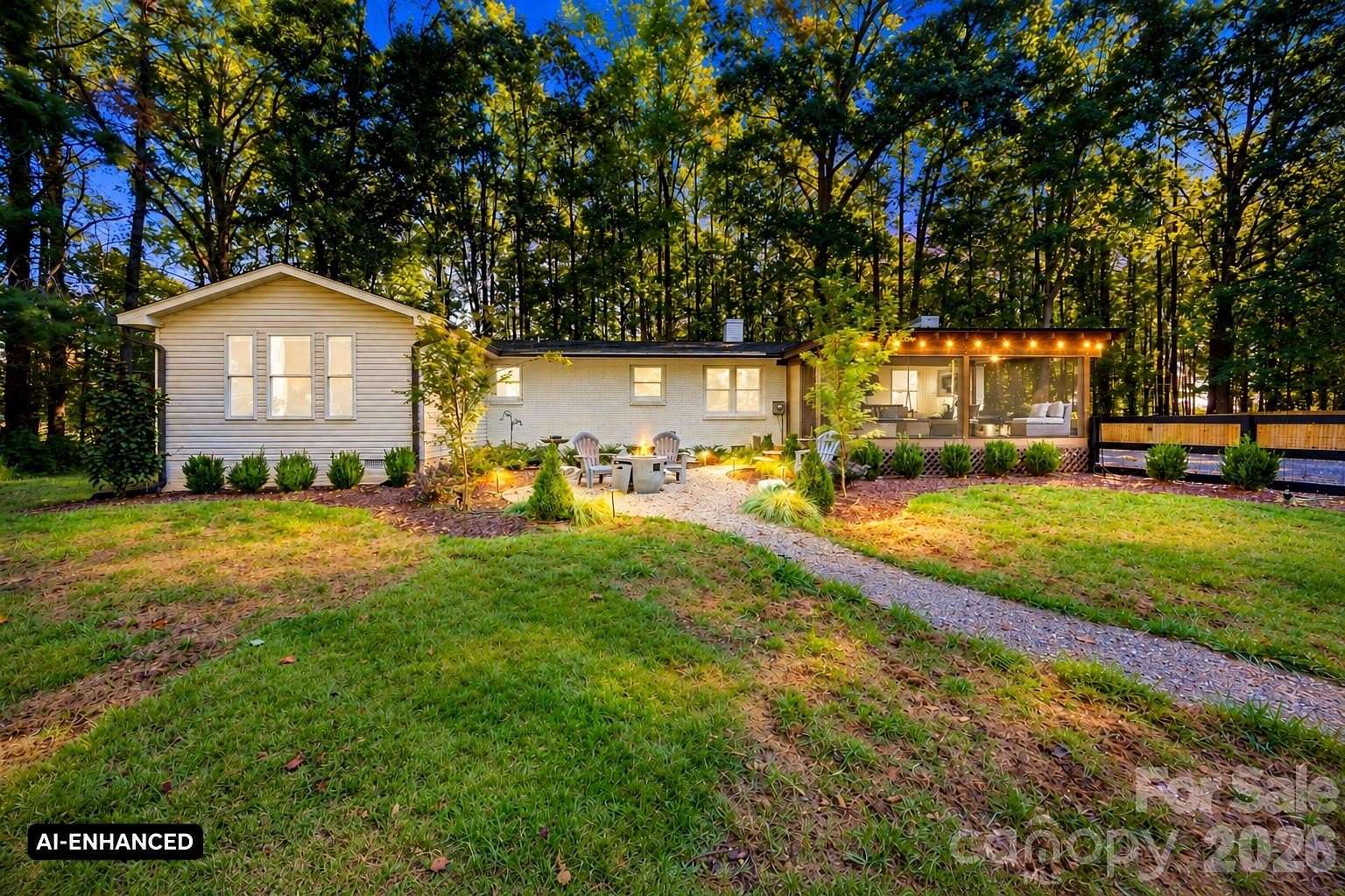 2 Acres of Land with Home for Sale in Huntersville, North Carolina