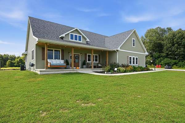10.6 Acres of Land with Home for Sale in North Judson, Indiana