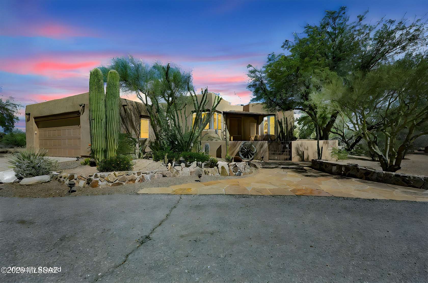 4.55 Acres of Land with Home for Sale in Tucson, Arizona