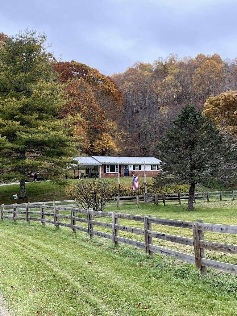 6.42 Acres of Land with Home for Sale in Mouth of Wilson, Virginia