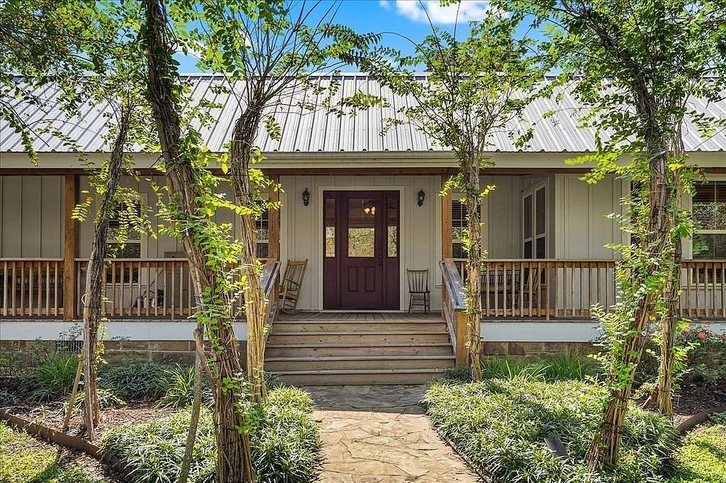 10.3 Acres of Recreational Land with Home for Sale in Round Top, Texas