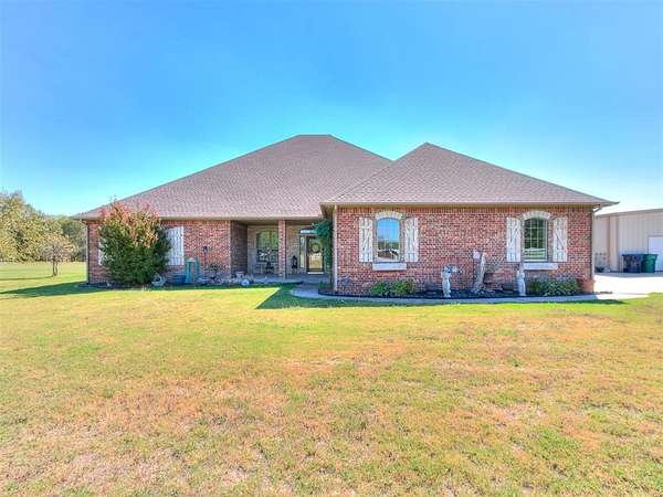 5 Acres of Land with Home for Sale in Mustang, Oklahoma